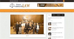 Desktop Screenshot of braunassociateslaw.com